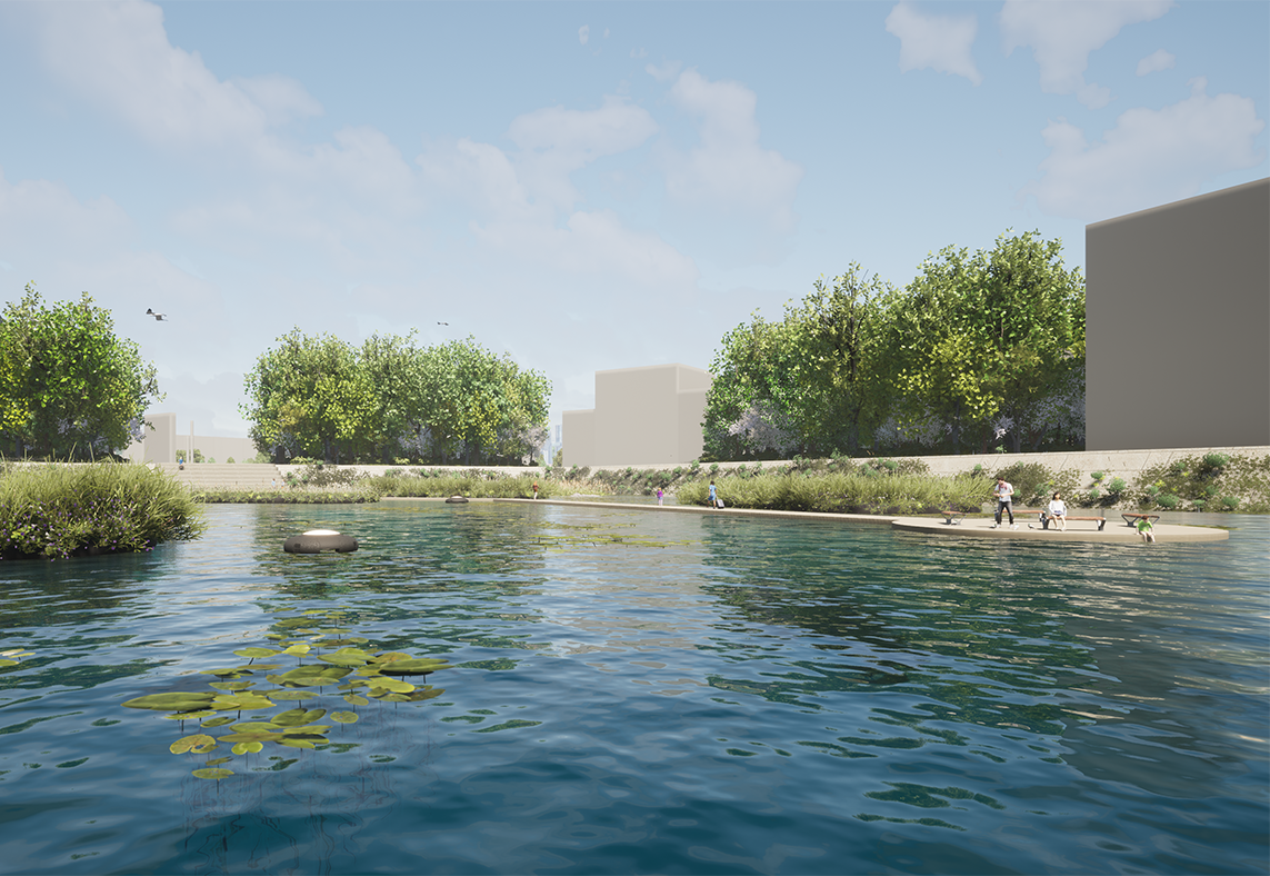 Humboldthafen Entwurf